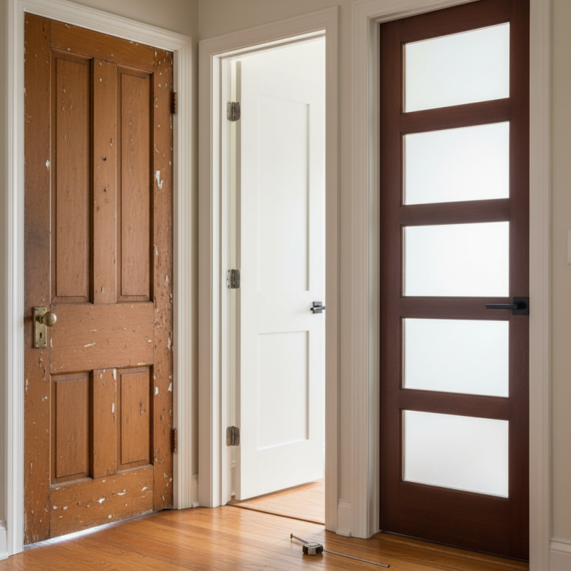 When to Replace Old Interior Doors for Optimal Home Value?