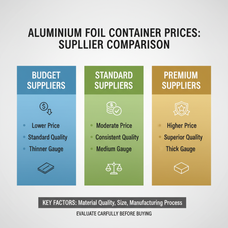China Best Aluminium Foil Container Price List for Buyers?