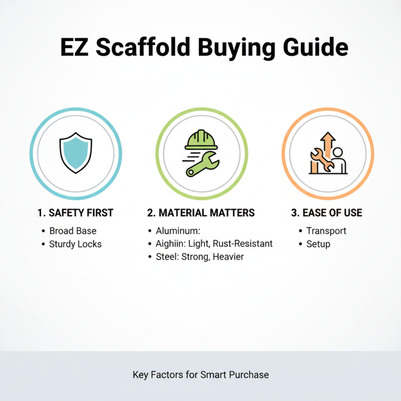 How to Find the Best EZ Scaffold for Sale Today?
