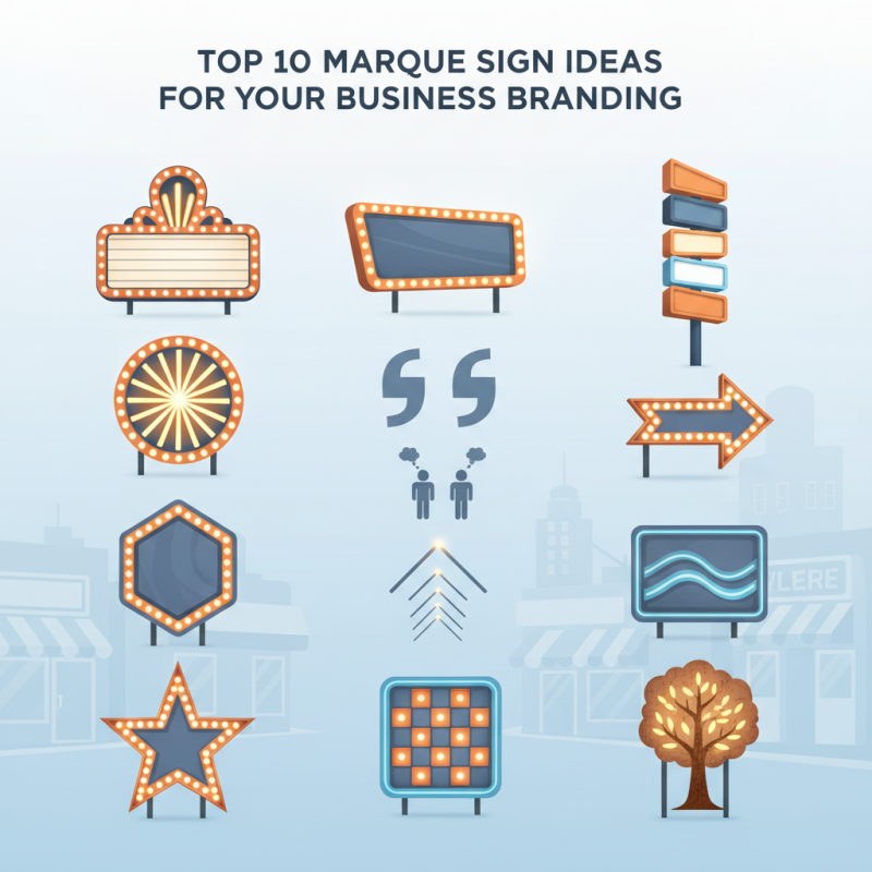Top 10 Marquee Sign Ideas for Your Business Branding?