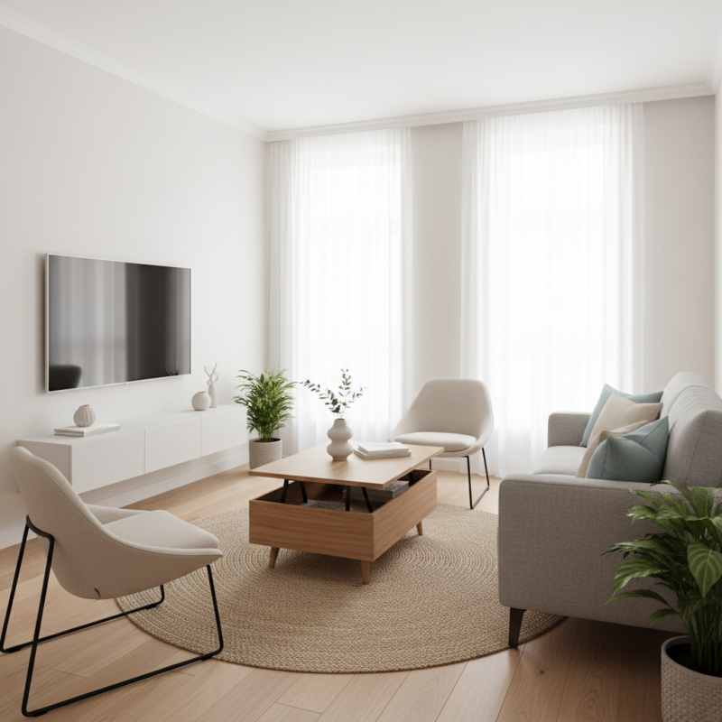 How to Choose Modern Apartment Furniture for Small Spaces?