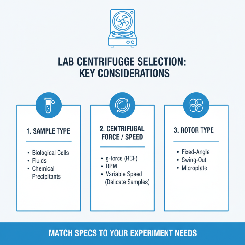 How to Choose the Right Lab Centrifuge for Your Experiments?