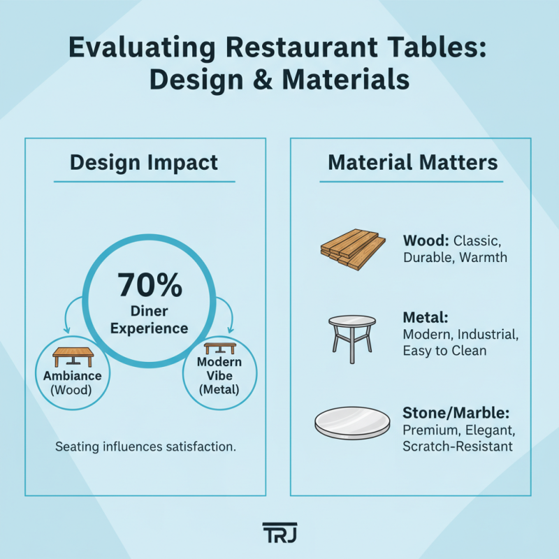 How to Choose the Best Food Restaurant Table for Your Needs?