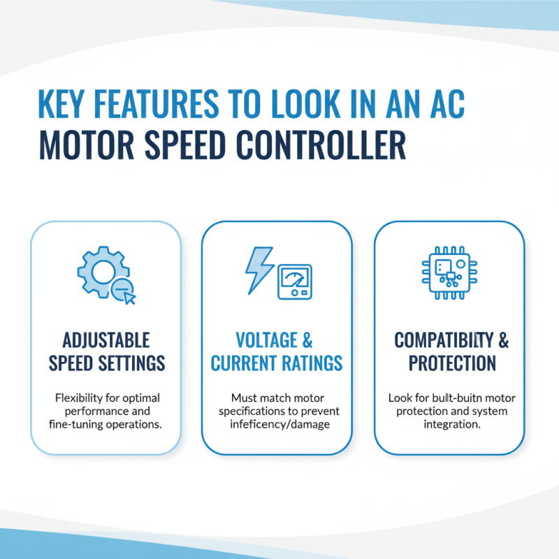 How to Choose the Best AC Motor Speed Controller for Your Needs?