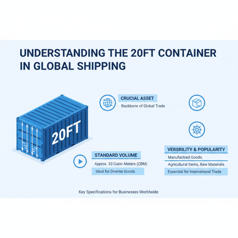 What is the Cost of a 20ft Container for Global Shipping?