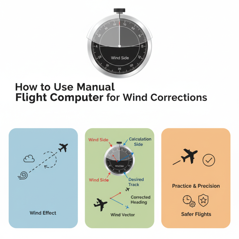How to Use a Manual Flight Computer for Wind Corrections?