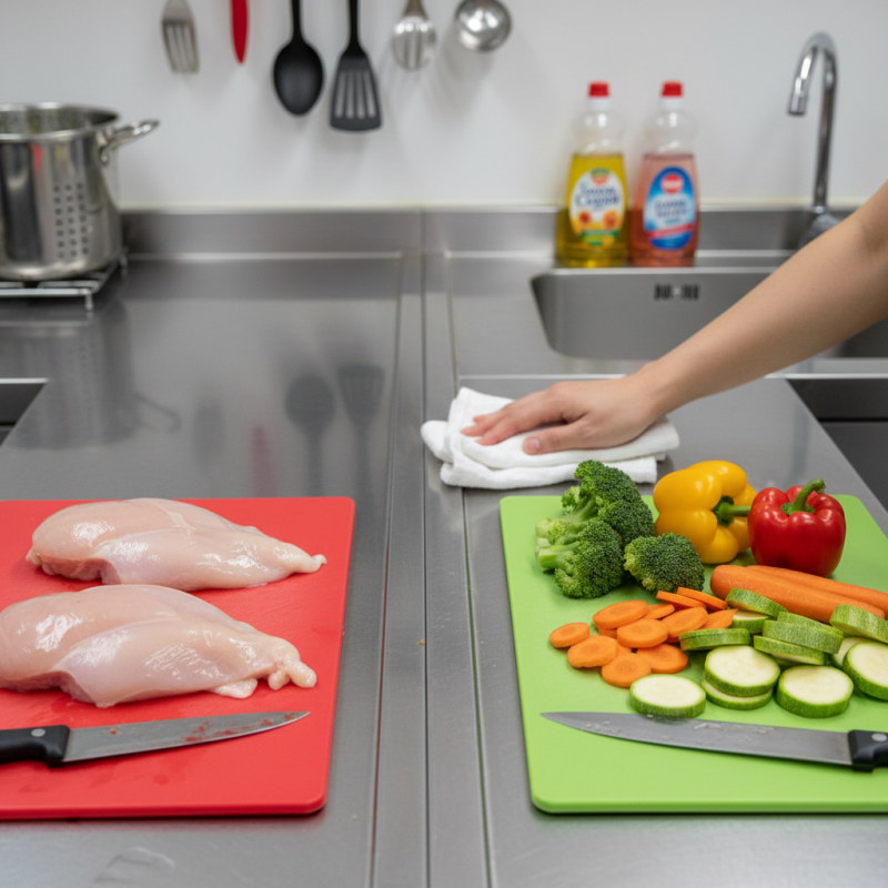 How to Prevent Cross Contamination While Chopping Food?