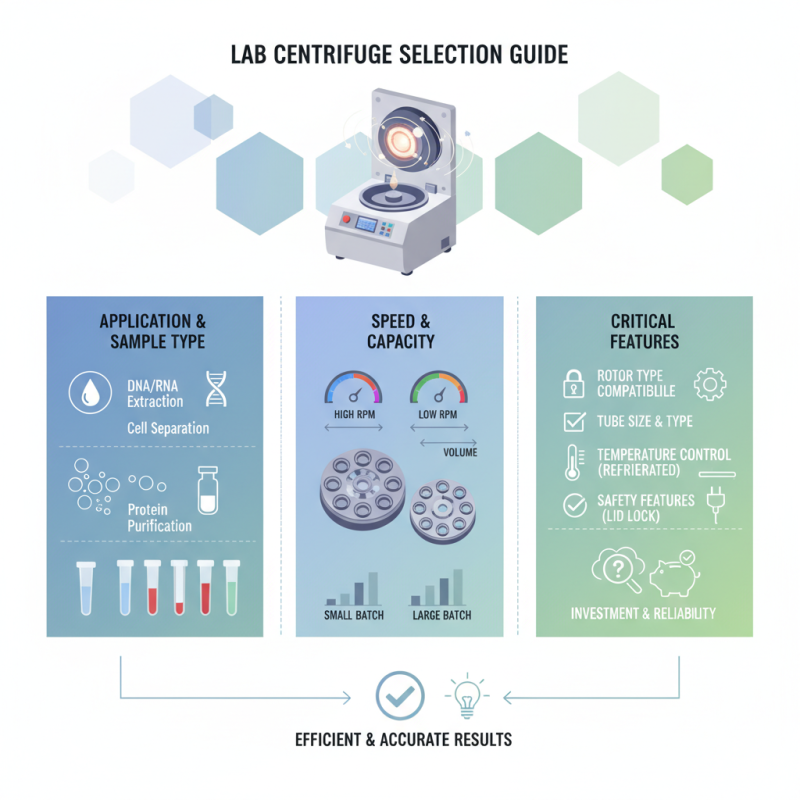 How to Choose the Right Lab Centrifuge for Your Experiments?