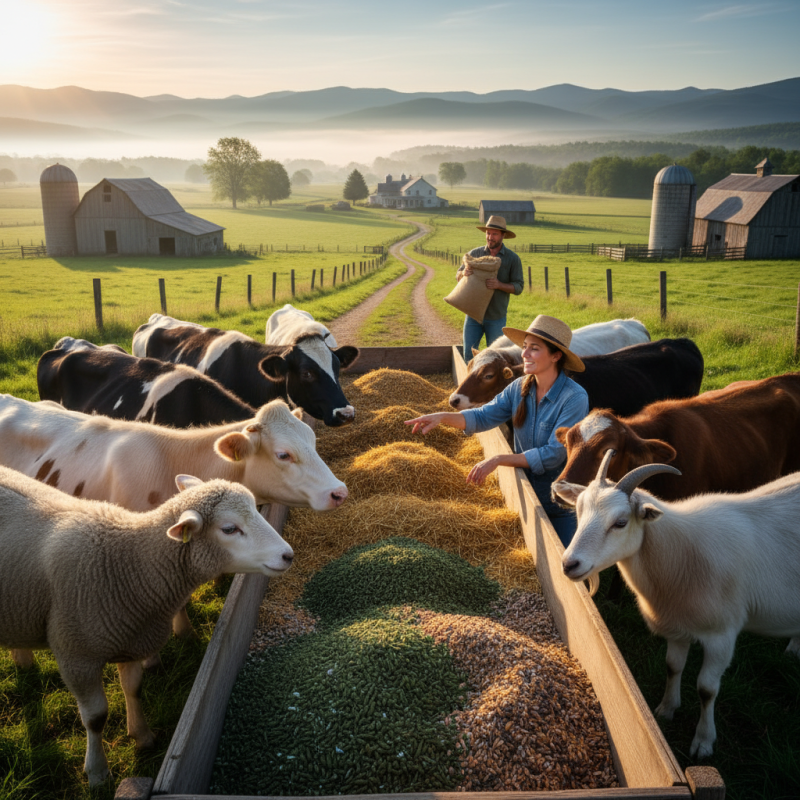 How to Choose the Best Livestock Feed for Your Farm?