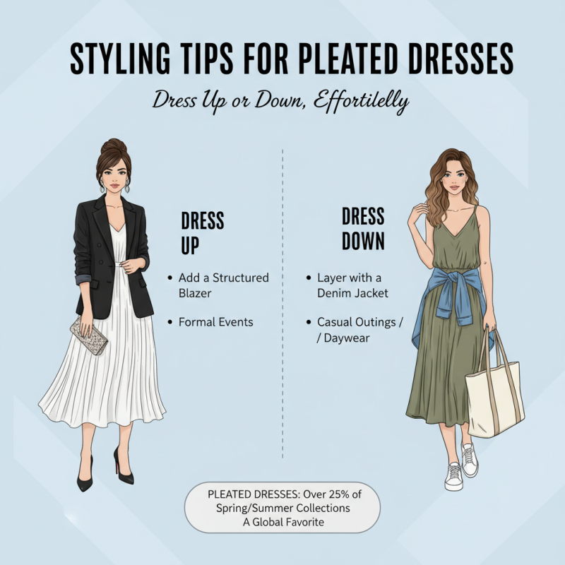 Top Pleated Style Dresses for Global Buyers to Consider