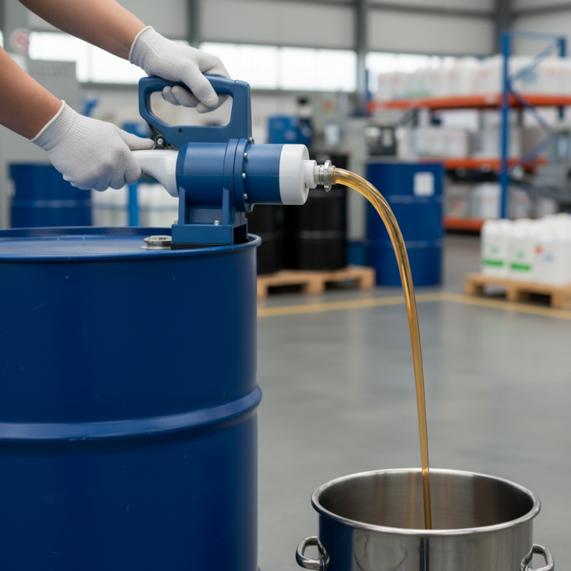 China Best Manual Drum Pump for Efficient Liquid Transfer?
