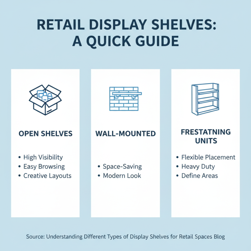 How to Choose the Best Display Shelves for Your Store?