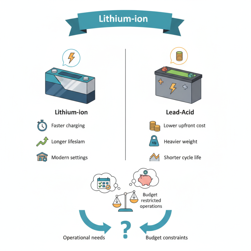 2026 Top Comparison Lithium Ion vs Lead Acid Forklift Batteries?