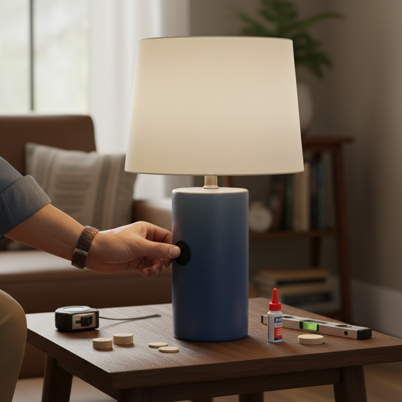 How to Fix a Wobbly Table Lamp Base at Home?