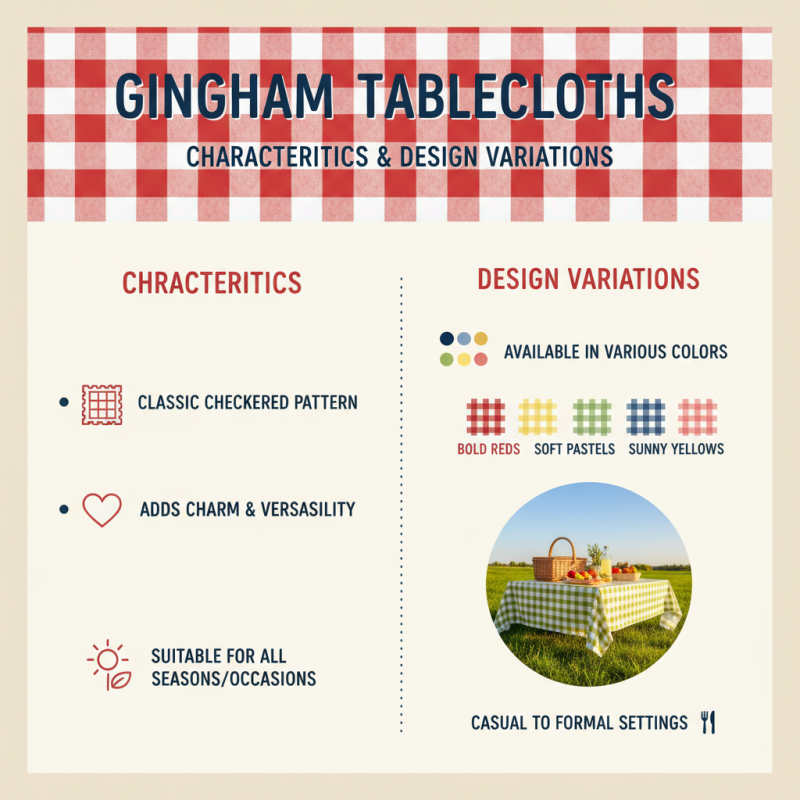What is Gingham Tablecloth and Why Choose It for Your Home?