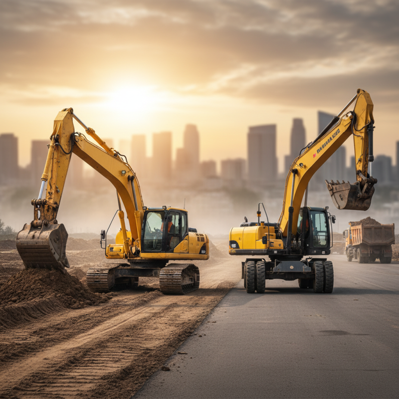 China Top Tracked vs Wheeled Excavators Which One to Choose?