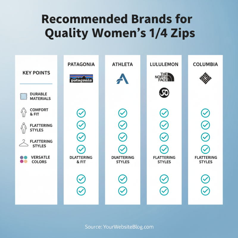 Top 10 Women's 1/4 Zips You Need for Every Season?