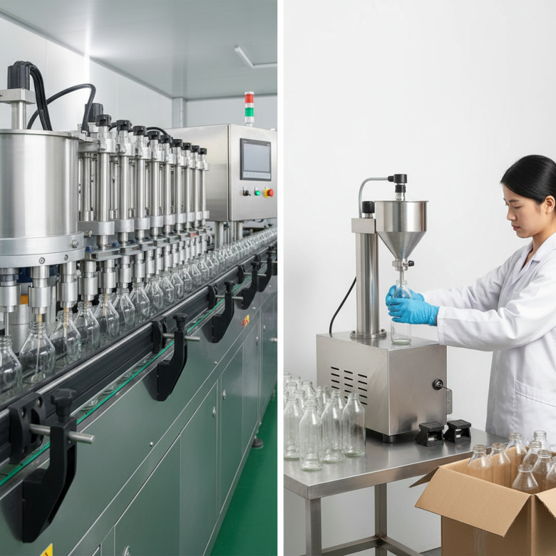 How to Choose Between Automatic and Semi Automatic Filling Machines?