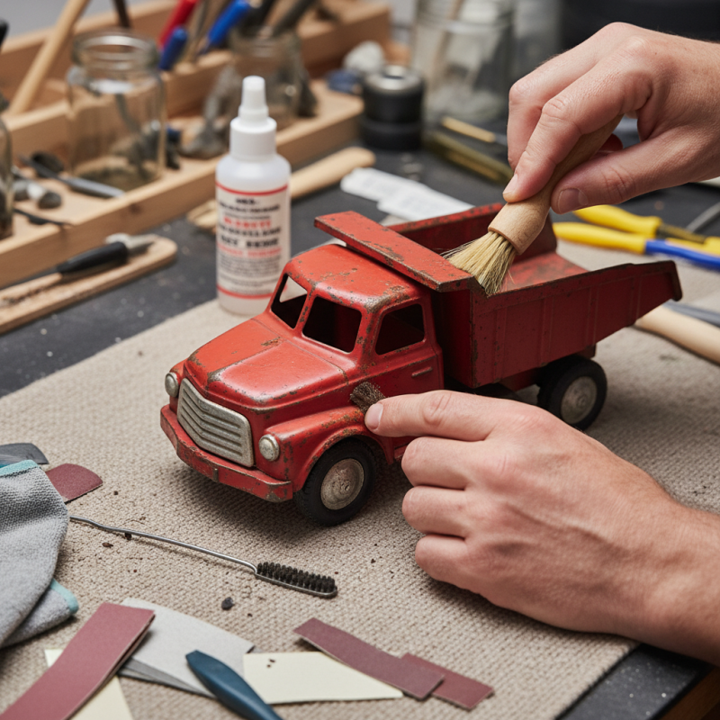 How to Effectively Remove Rust from Metal Toy Trucks?