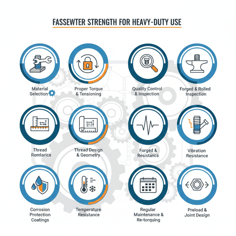 Top 10 Tips to Ensure Fastener Strength for Heavy Duty Use?