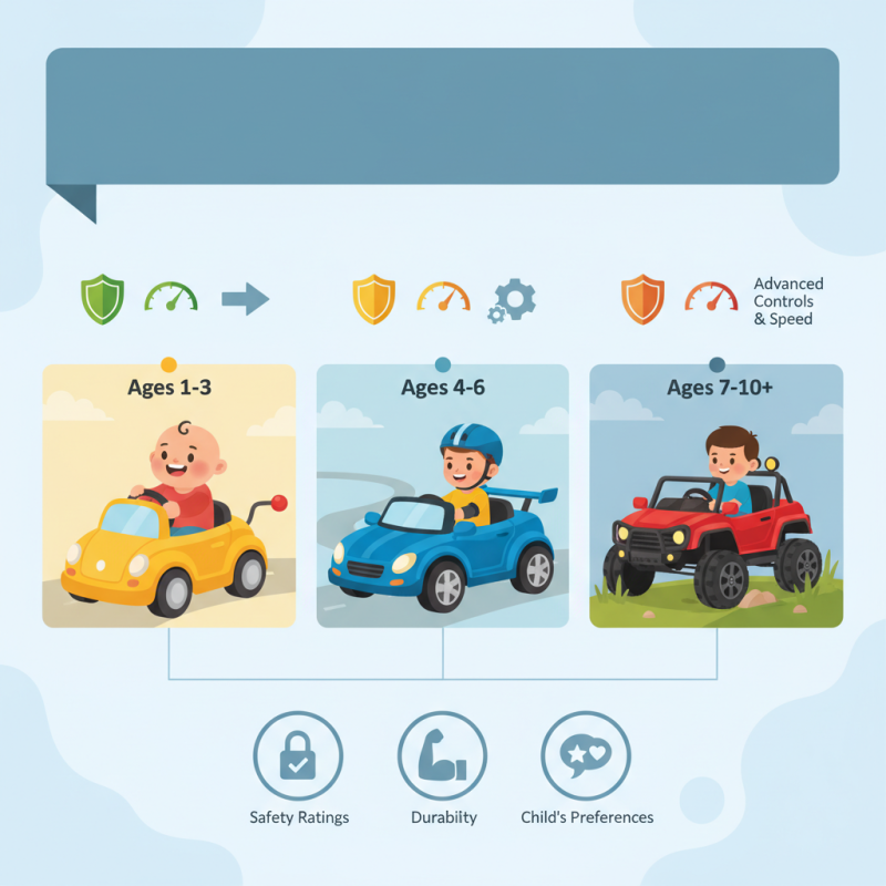 How to Choose Electric Cars for Kids by Age?