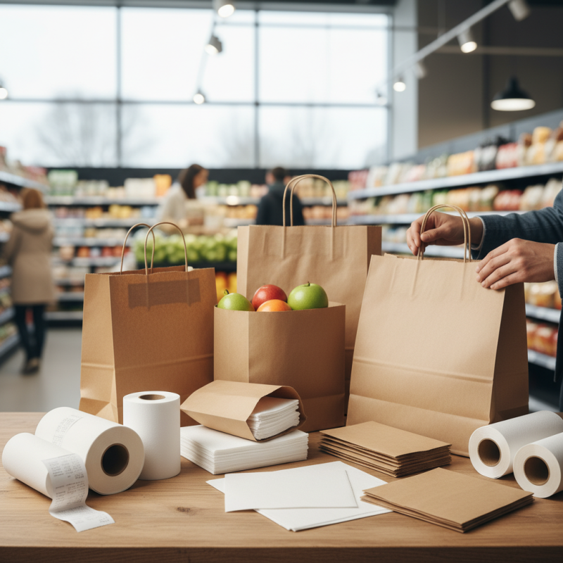 How to Choose the Best Supermarket Paper for Your Business Needs?