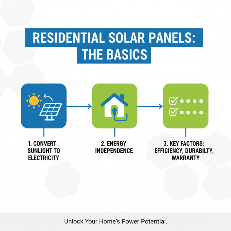 How to Choose the Right Residential Solar Panels for Your Home?