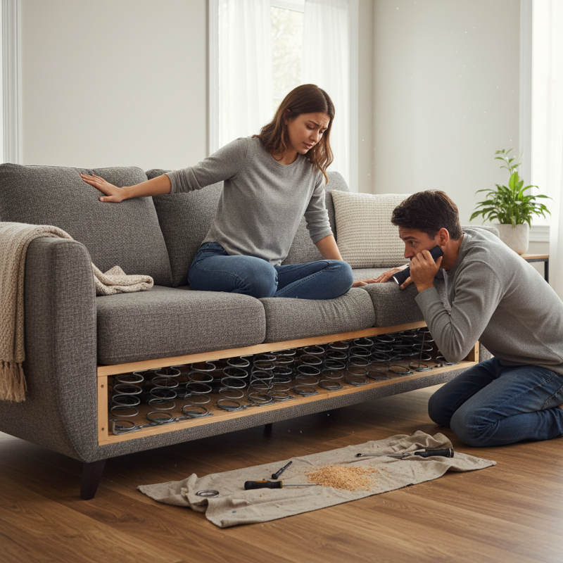 Why is My Sofa Squeaking and How to Fix It?