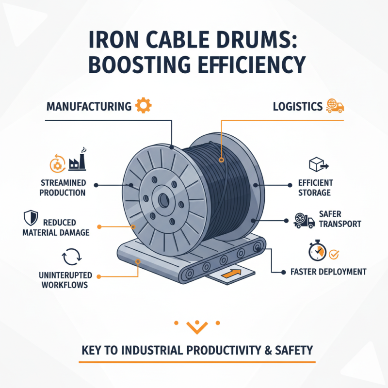 Top Uses of Iron Cable Drum in Various Industries?