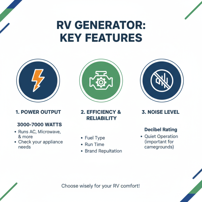 2026 How to Choose the Best RV Generator for Your Needs?