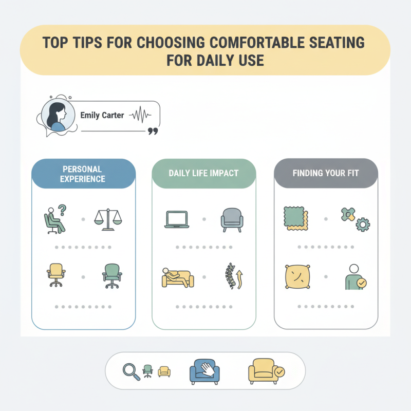 Top Tips for Choosing Comfortable Seating for Daily Use?