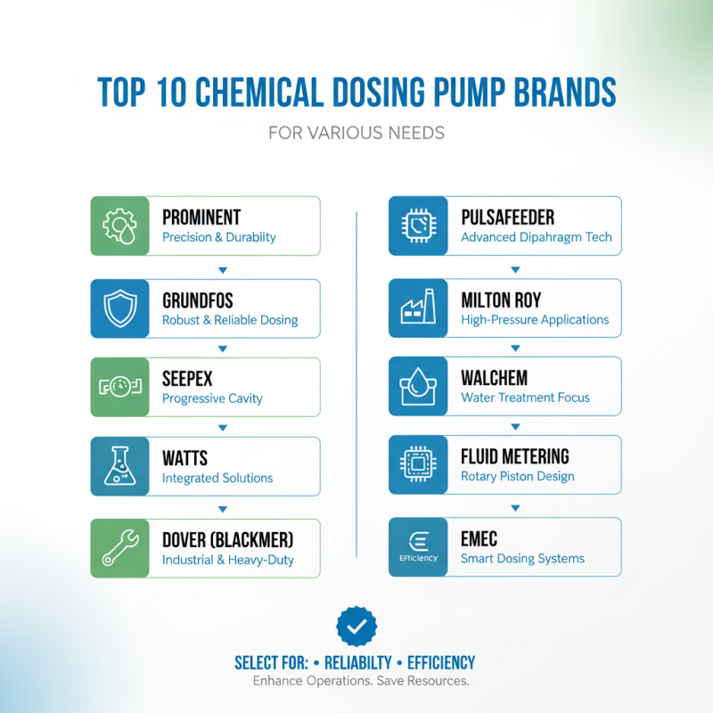 Top 10 Chemical Dosing Pumps for Efficient Procurement Options?