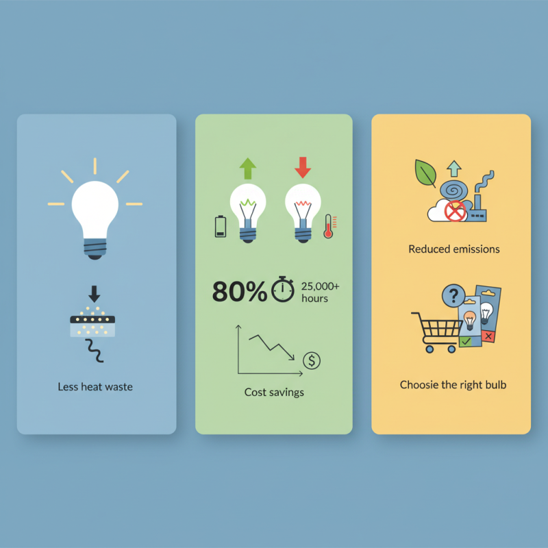 Why are LED Bulbs More Energy Efficient Than Other Options?