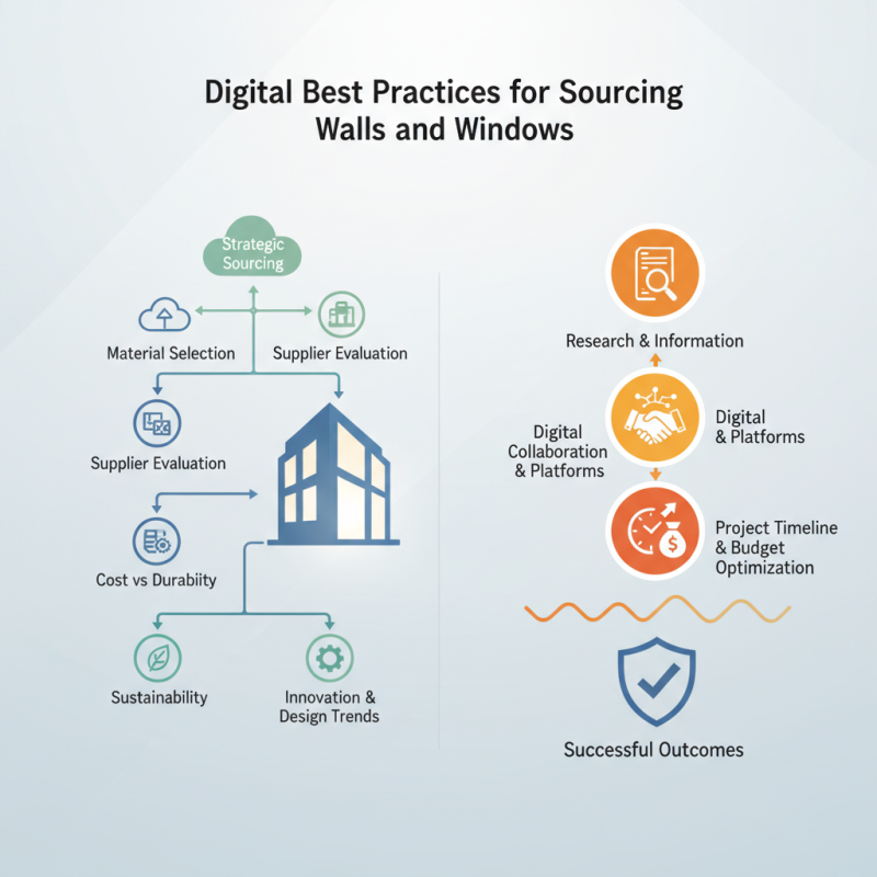 Digital Best Practices for Sourcing Walls and Windows?