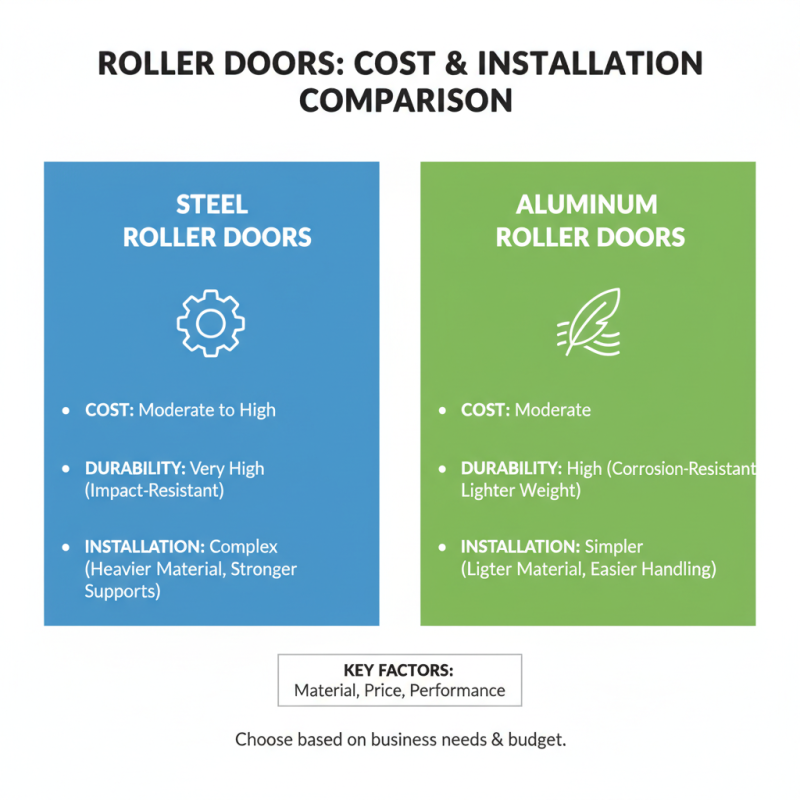 How to Choose the Best Roller Doors for Your Business Needs?