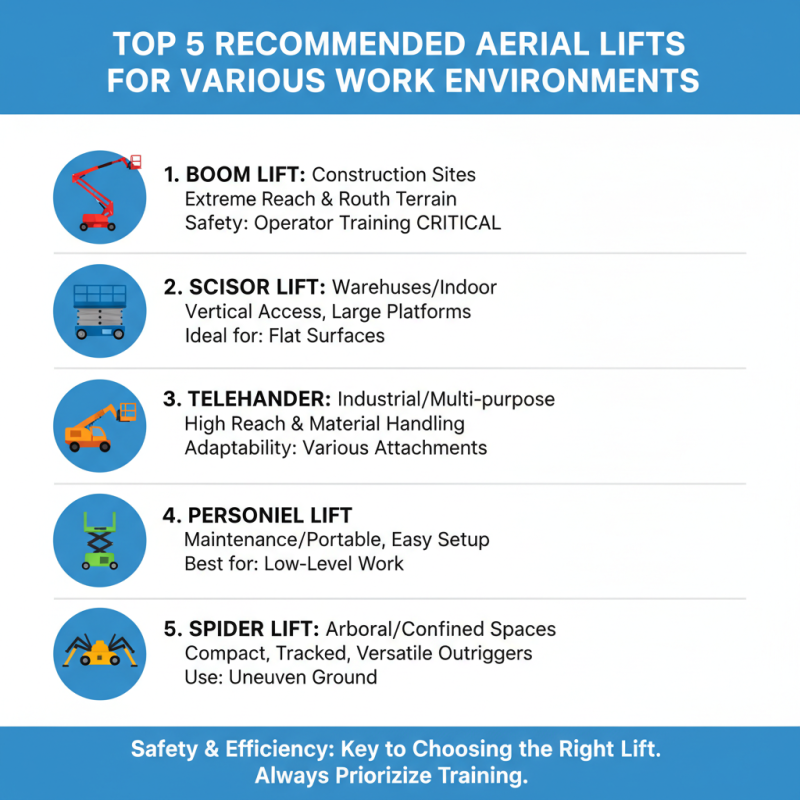 Top 5 Aerial Lifts for Safe and Efficient Worksites?