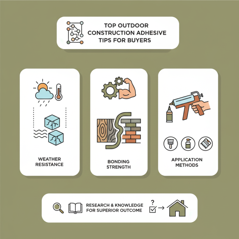 Top Outdoor Construction Adhesive Tips for Buyers?