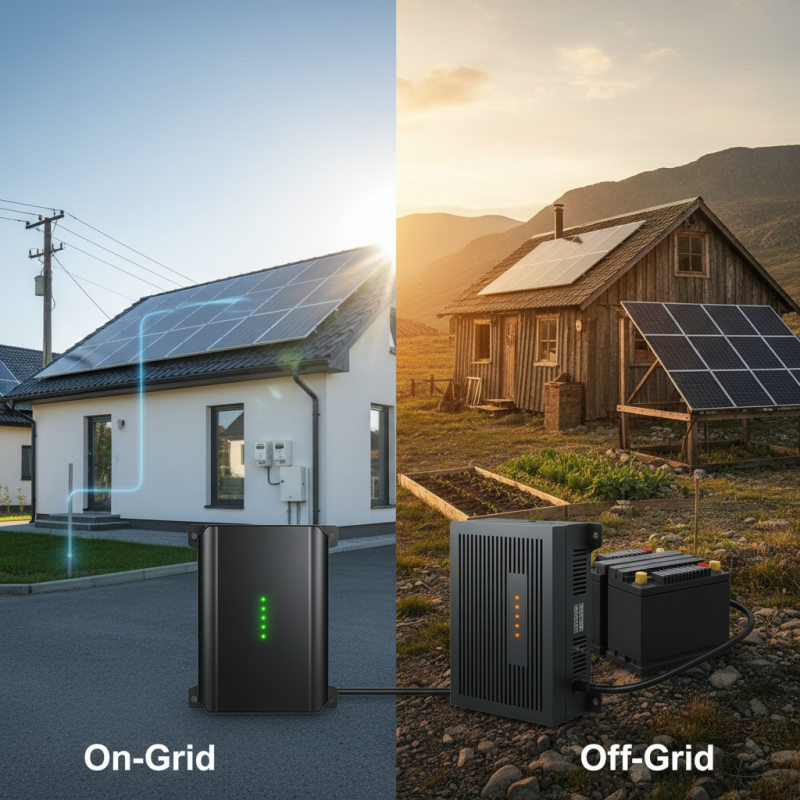 How to Choose Between On Grid and Off Grid Solar Inverters?