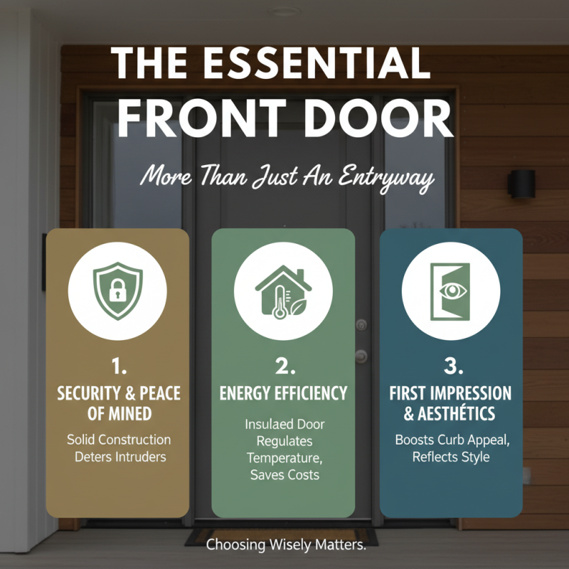 Why Choose the Right Exterior Front Doors for Your Home?