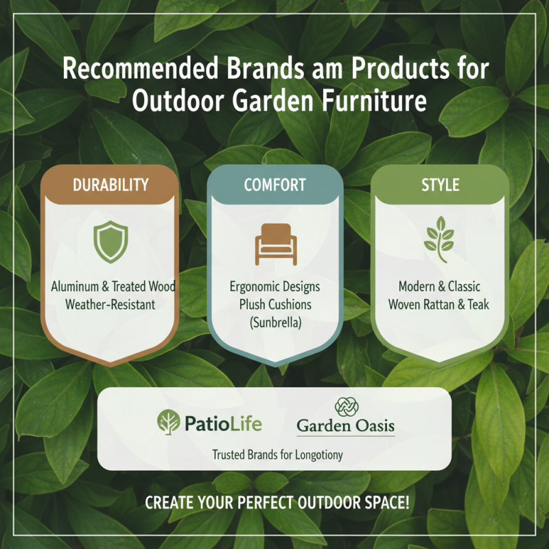 China Best Outdoor Table and Chairs for Your Garden Setup?