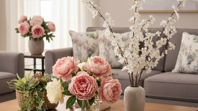 China Top Artificial Flowers for Home Decoration Ideas and Trends?