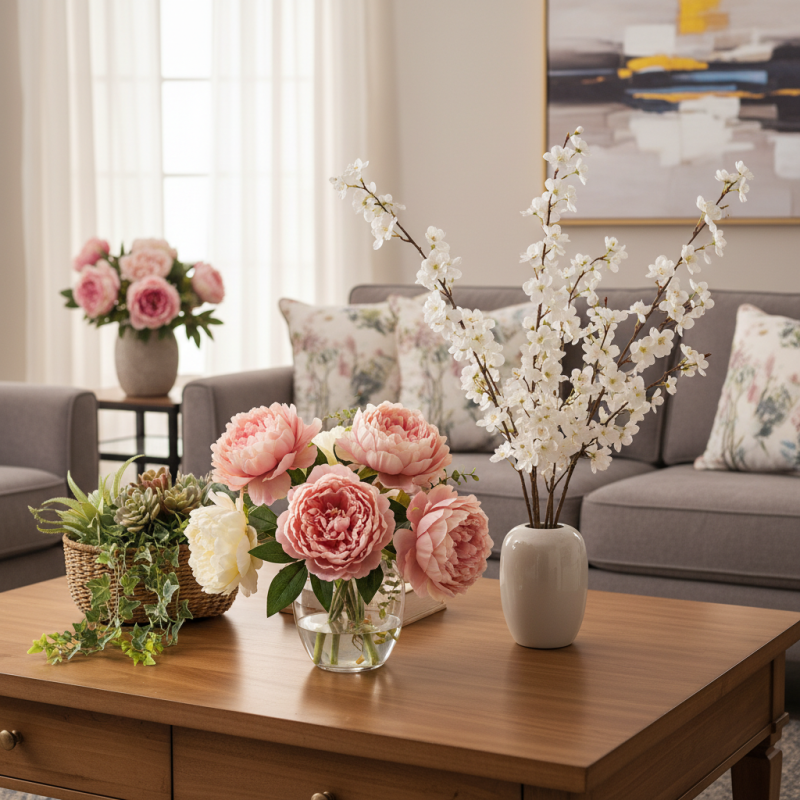 China Top Artificial Flowers for Home Decoration Ideas and Trends?