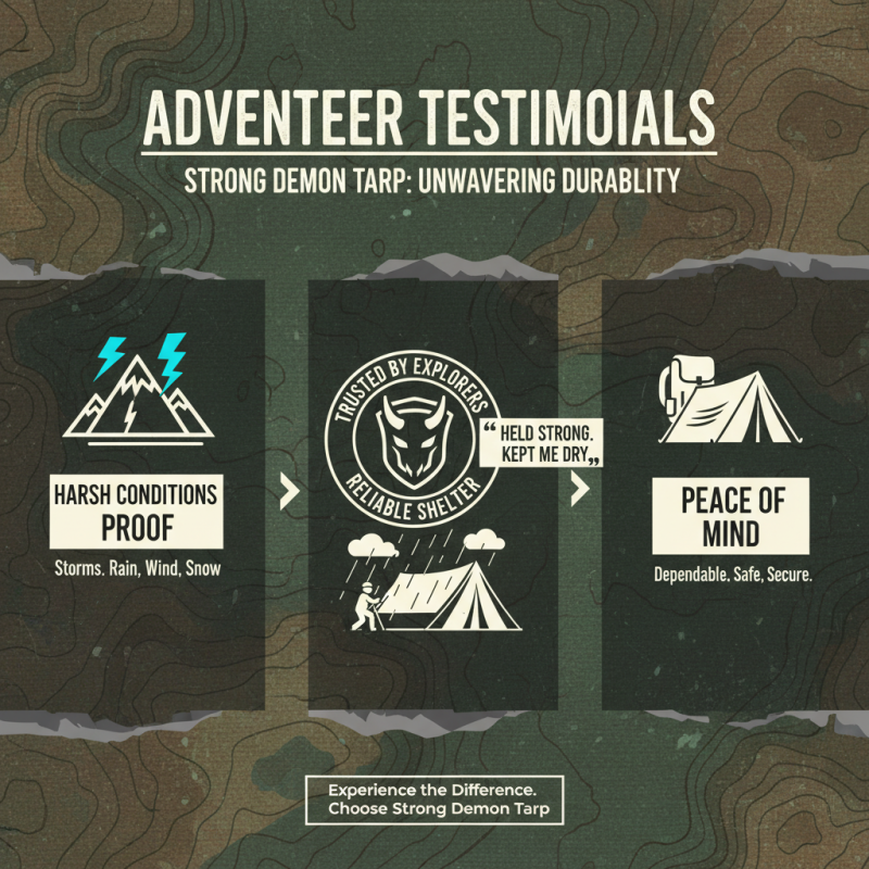 Why Choose Strong Demon Tarp for Your Outdoor Needs?