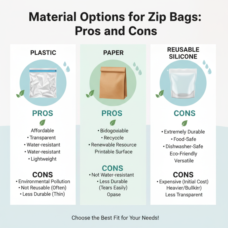 How to Choose the Best Zip Bags for Your Needs?