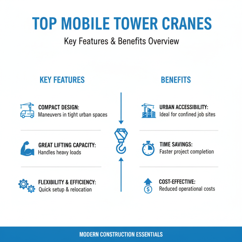 Top 10 Mobile Tower Crane Models for Global Buyers?