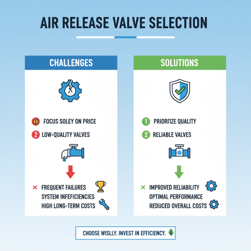 How to Choose the Right Air Release Valve for Your Needs?