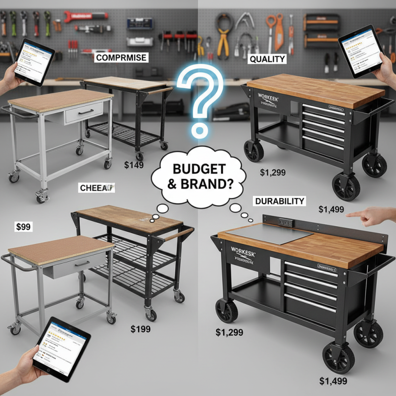 How to Choose the Best Work Bench on Wheels for Your Needs?