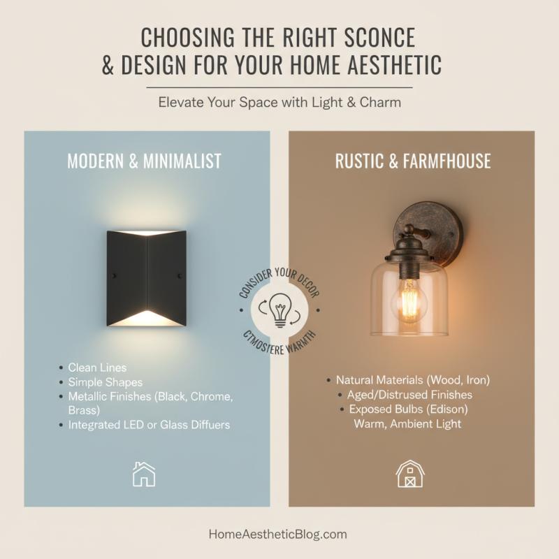 Top Tips for Choosing Sconces Lights for Your Home?