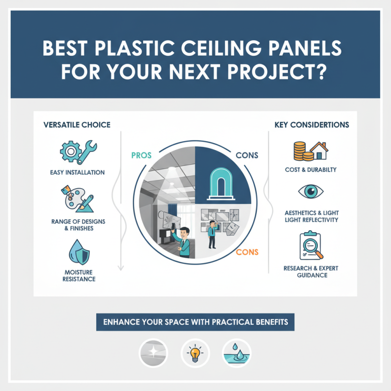 Best Plastic Ceiling Panels for Your Next Project?