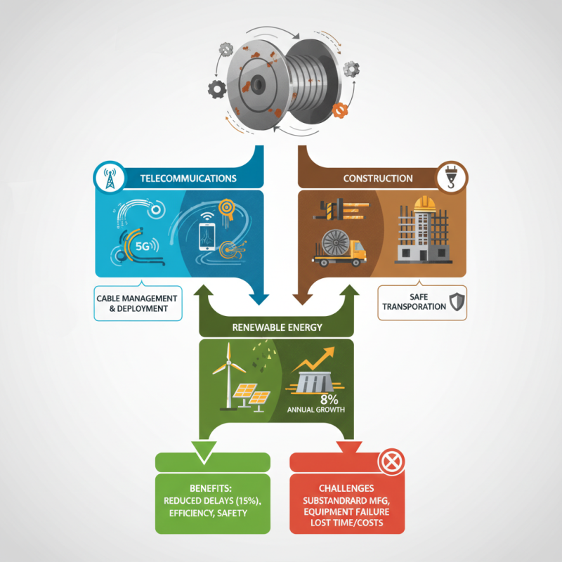 Top Uses of Iron Cable Drum in Various Industries?